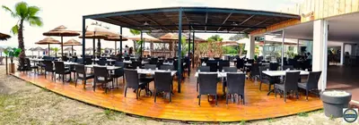 Restaurant ou autre lieu de restauration dans l'établissement Bungalow 4 people - Marea Resort