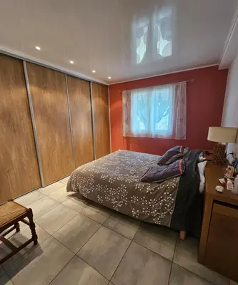Un ou plusieurs lits dans un hébergement de l'établissement Paradiso Apartment 4 people