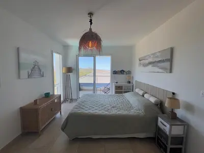 Un ou plusieurs lits dans un hébergement de l'établissement Villa Oletta, Saint Florent