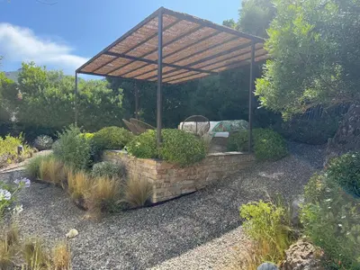 Jardin de l'établissement Villa Oletta, Saint Florent