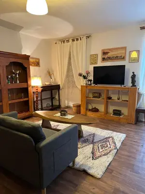 Télévision ou salle de divertissement dans l'établissement Casa Bella Centre de Corsica