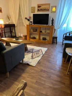 Télévision ou salle de divertissement dans l'établissement Casa Bella Centre de Corsica