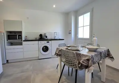 Cuisine ou kitchenette dans l'établissement Villa Canoe - Appartement 2 pièces