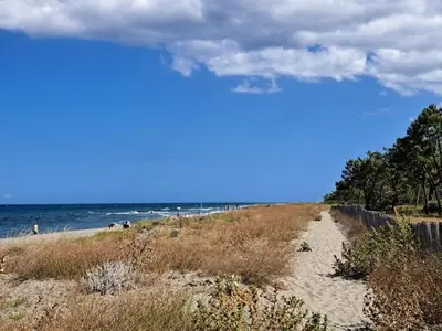 Paysage naturel près de la maison de vacances
