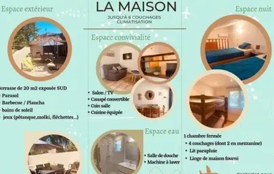 Plan de l'établissement Maison en corse