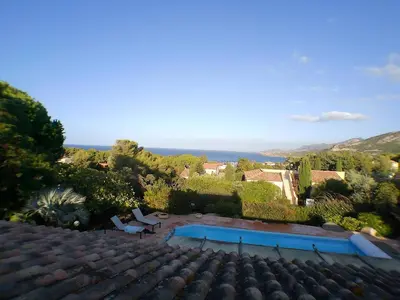 Paysage naturel près de la villa