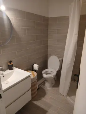 Salle de bains dans l'établissement Joli T2 proche centre