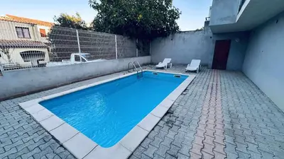 Piscine de l'établissement Location appartement 6 pers les marines de Bravone ou située à proximité