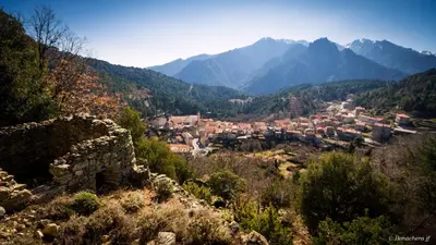 Paysage naturel près de la villa