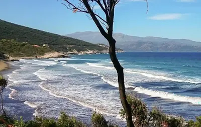 Paysage naturel près de la maison de vacances
