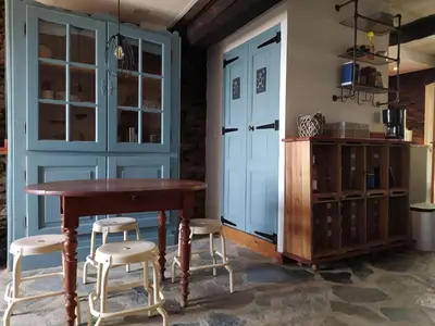 Cuisine ou kitchenette dans l'établissement Holiday Home Sole e Ventu by Interhome