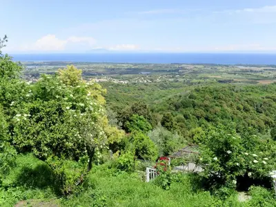 Paysage naturel près de la maison de vacances
