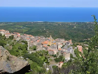 Paysage naturel près de la maison de vacances