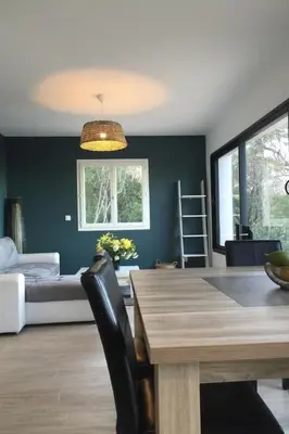 Coin salon dans l'établissement Holiday Home Villa Belle Vue- direkt am Meer- 1-2 Haustiere erlaubt by Interhome