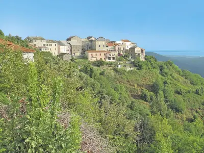 Paysage naturel près de la maison de vacances