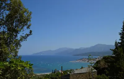 Paysage naturel près de la maison de vacances