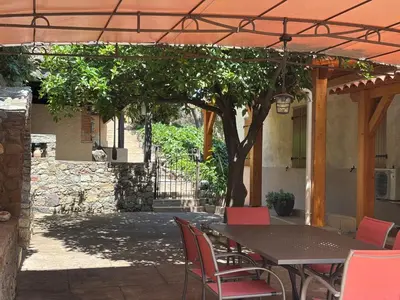 Plan de l'établissement Maison de caractère CASA LECA, piscine privée chauffée