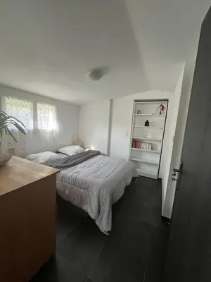 Un ou plusieurs lits dans un hébergement de l'établissement Maison