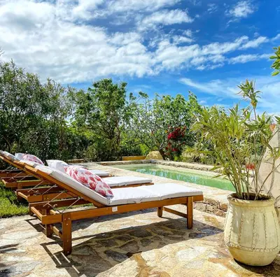 Piscine de l'établissement Casaceccu casa d'Estate ou située à proximité