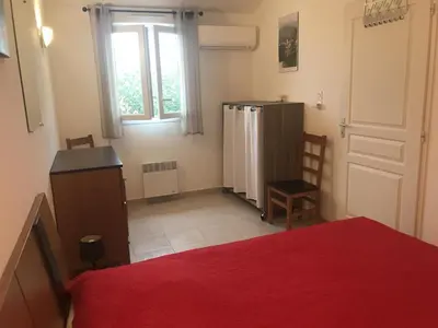 Un ou plusieurs lits dans un hébergement de l'établissement Villa A Nuciola - Prunete