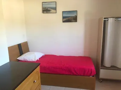 Un ou plusieurs lits dans un hébergement de l'établissement Villa A Nuciola - Prunete