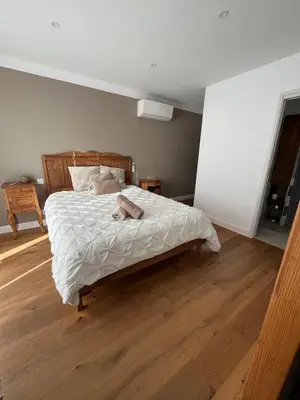 Un ou plusieurs lits dans un hébergement de l'établissement Maison de charme entre mer et nature 4pers