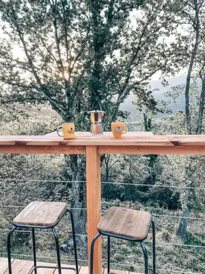 Plan de l'établissement Tiny house Murato - Terrace on stilts - Nature