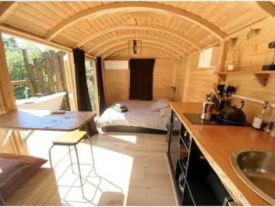 Plan de l'établissement Tiny house Murato - Terrace on stilts - Nature