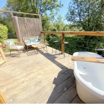 Tiny house Murato - Terrace on stilts - Nature