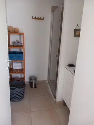 Cuisine ou kitchenette dans l'établissement T3 bord de mer corse N 138