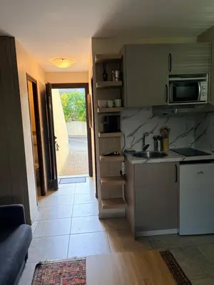 Cuisine ou kitchenette dans l'établissement I Bugni