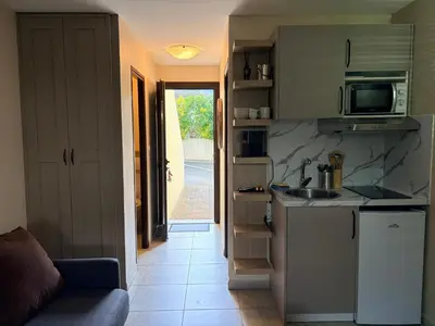 Cuisine ou kitchenette dans l'établissement I Bugni