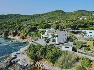 Paysage naturel près de la maison de vacances