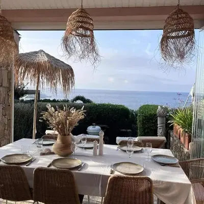 Maison face à la mer