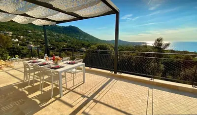 Paysage naturel près de la maison de vacances