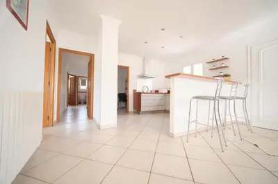 Cuisine ou kitchenette dans l'établissement La ferme