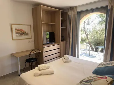 Un ou plusieurs lits dans un hébergement de l'établissement Villa MARINE