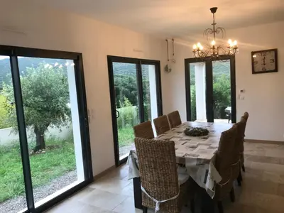 Plan de l'établissement Villa proche de St Florent Corse