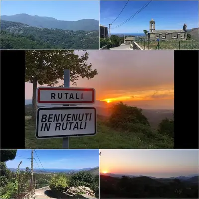 Paysage naturel près de la maison de vacances