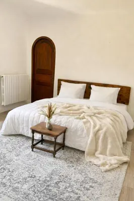 Un ou plusieurs lits dans un hébergement de l'établissement Un étage entier - 5 chambres indépendantes et 3 salles de bains