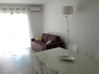 Coin salon dans l'établissement Résidence Villa Tyrrenia