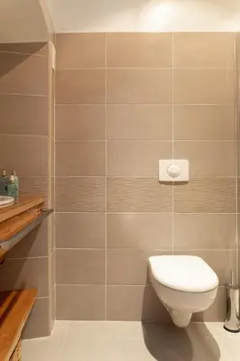 Salle de bains dans l'établissement Casa Marina