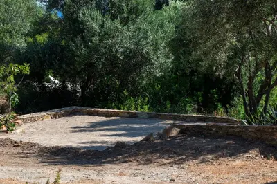Paysage naturel près de la villa