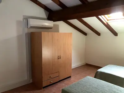 Un ou plusieurs lits dans un hébergement de l'établissement Appartement avec piscine en Costa Verde