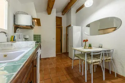 Salle de bains dans l'établissement La licorne