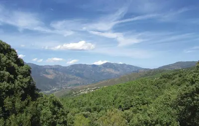 Paysage naturel près de la maison de vacances