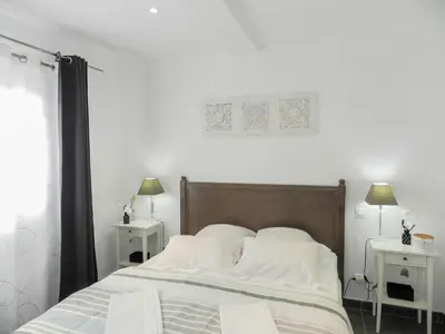 Un ou plusieurs lits dans un hébergement de l'établissement Villa Fidiamare by Interhome