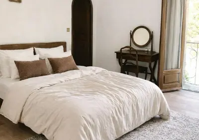 Un ou plusieurs lits dans un hébergement de l'établissement U Palazzu - Demeure de charme au centre de la Corse