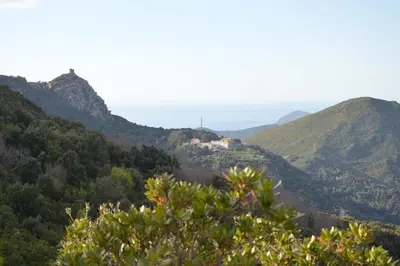 Paysage naturel près de l'hôtel