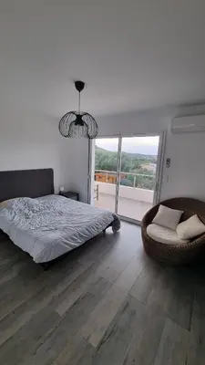 Un ou plusieurs lits dans un hébergement de l'établissement Villa Vellutini
